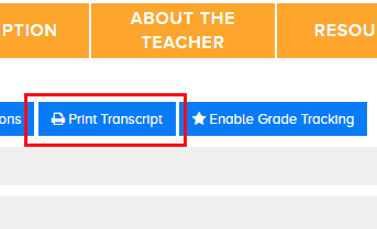 homeschooling transcripts