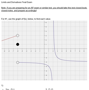 Picture of Final Exam