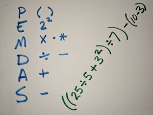 Picture of Order of Operations