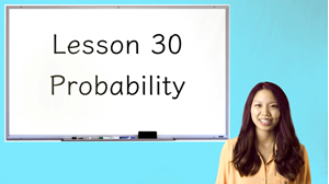 Picture of Lesson 30 Probability