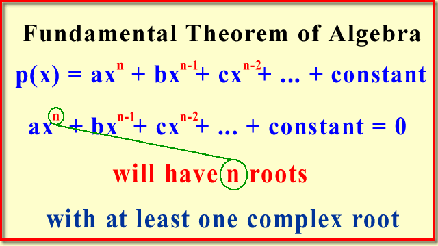 Fundamental Theorem of Algebra