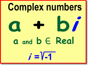 Complex numbers