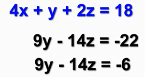 Inconsistent System (3 variables)