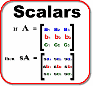 Scalars