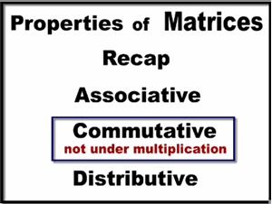 Properties of Matrices