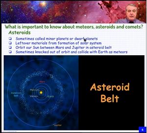 Picture of ES19D-Asteroids Comets and Meteors - Presentation