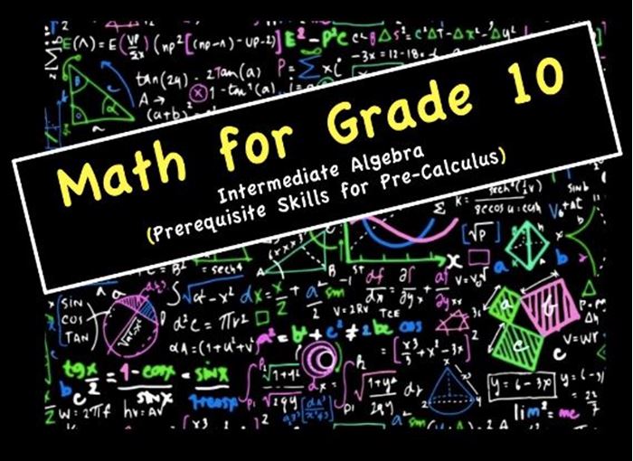 Picture of Math for Grade 10 - Intermediate Algebra