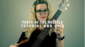 Picture of Parts of the Ukulele 