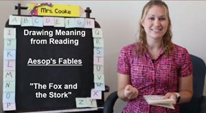 Picture of L30: Aesop's Fables The Fox and the Stork