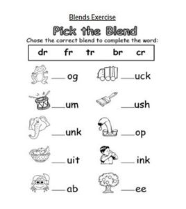 Picture of Blends Exercises
