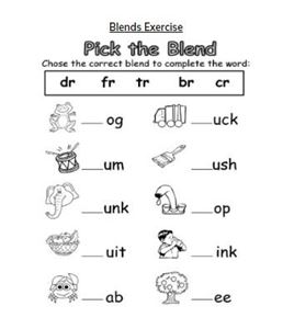 Picture of Blends Exercises
