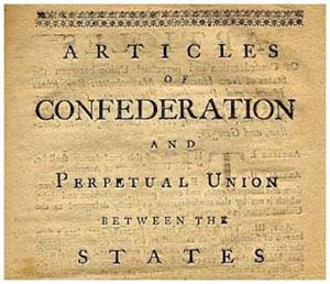Picture of The Articles of Confederation
