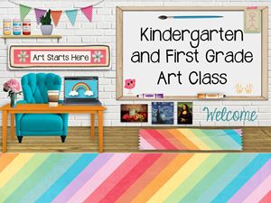 Picture of Kindergarten and First Grade Art Class