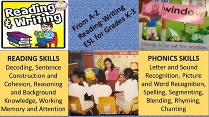 Picture of From A-Z Reading-Writing-ESL (Grades K-3)