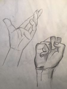 Picture of Sketching of Hands