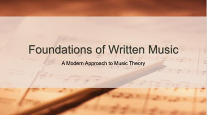 Picture of Foundations of Written Music I