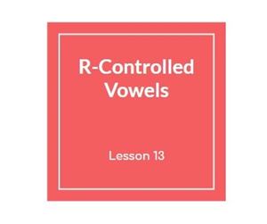 Picture of R Controlled Syllable Lecture