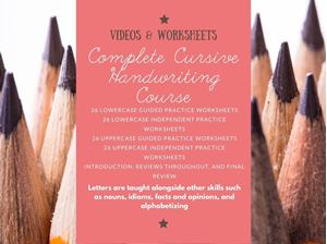 Picture of Cursive Handwriting for Grades 1-4