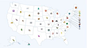 Picture of U.S. States & Capitals Activity Solution