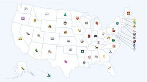 Picture of U.S. States & Capitals Activity Solution