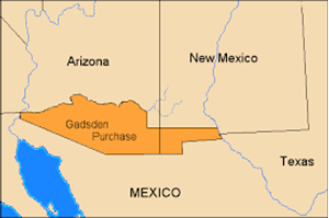 Picture of The Gadsden Purchase Activity Solution