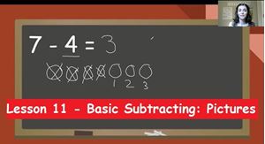 Picture of Lesson 11 - Basic Subtracting: Pictures