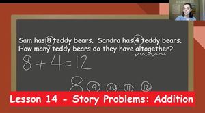 Picture of Lesson 14 - Story Problems: Addition