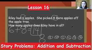 Picture of Lesson 16 - Story Problems: Addition and Subtraction