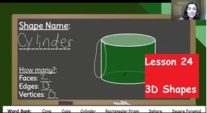 Picture of Lesson 24 - 3D Shapes