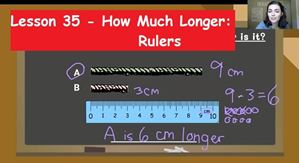 Picture of Lesson 35 - How Much Longer: Rulers