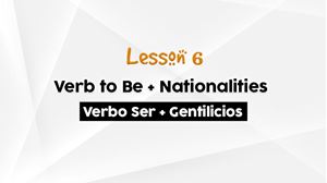 Picture of Lesson 6 A Nationalities Activity Lesson Review