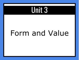 Picture of Form/Value 3.1- Shape Becomes Form