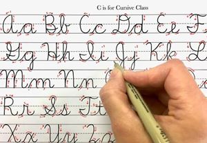 Picture of C is for Cursive Class Handwriting for Grades K to 5