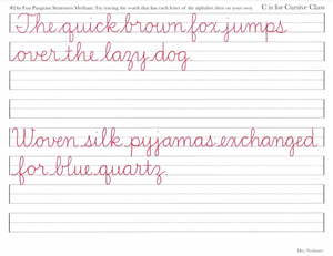 Picture of Lesson 24 Fun Sentence Pangrams