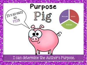 Picture of Comprehension: Purpose Pig Exercises
