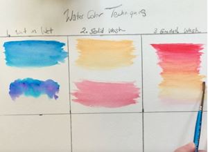 Picture of Watercolor Techniques Part 1