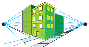 Picture of Lesson 5: One- and Two-Point Perspective