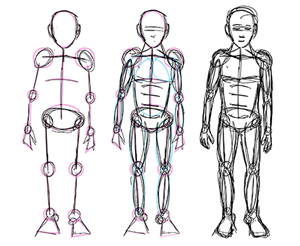 Picture of Lesson 17: Drawing the Human Body